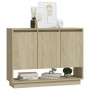 Sonoma oak plywood sideboard 97x31x75 cm by vidaXL, Sideboards - Ref: Foro24-809533, Price: 92,53 €, Discount: %