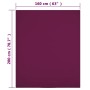 Fitted sheet in burgundy cotton jersey 160x200 cm by vidaXL, Bed sheets - Ref: Foro24-136256, Price: 17,15 €, Discount: %