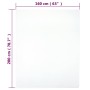 Sábana bajera jersey algodón blanco 160x200 cm de vidaXL, Sábanas - Ref: Foro24-136246, Precio: 17,18 €, Descuento: %