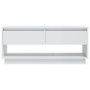 Mueble para TV madera contrachapada blanco brillo 102x41x44 cm de vidaXL, Muebles TV - Ref: Foro24-809491, Precio: 52,39 €, D...