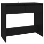 Black plywood console table 89x41x76.5 cm by vidaXL, Side tables - Ref: Foro24-809567, Price: 68,26 €, Discount: %