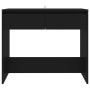 Mesa consola de madera contrachapada negro 89x41x76,5 cm de vidaXL, Mesas auxiliares - Ref: Foro24-809567, Precio: 68,26 €, D...