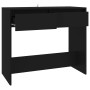 Mesa consola de madera contrachapada negro 89x41x76,5 cm de vidaXL, Mesas auxiliares - Ref: Foro24-809567, Precio: 68,26 €, D...