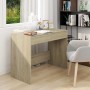 Sonoma oak plywood desk 101x50x76.5 cm by vidaXL, Desks - Ref: Foro24-809560, Price: 75,93 €, Discount: %