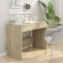 Escritorio de madera contrachapada roble Sonoma 101x50x76,5 cm de vidaXL, Escritorios - Ref: Foro24-809560, Precio: 75,93 €, ...