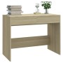 Sonoma oak plywood desk 101x50x76.5 cm by vidaXL, Desks - Ref: Foro24-809560, Price: 75,93 €, Discount: %