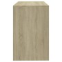 Escritorio de madera contrachapada roble Sonoma 101x50x76,5 cm de vidaXL, Escritorios - Ref: Foro24-809560, Precio: 75,93 €, ...