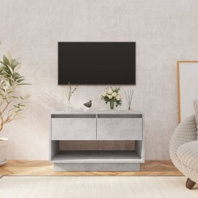 Concrete gray plywood TV cabinet 70x41x44 cm by vidaXL, TV Furniture - Ref: Foro24-809498, Price: 60,22 €, Discount: %