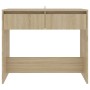 Mesa consola de madera contrachapada roble Sonoma 89x41x76,5 cm de vidaXL, Mesas auxiliares - Ref: Foro24-809569, Precio: 56,...