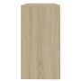 Mesa consola de madera contrachapada roble Sonoma 89x41x76,5 cm de vidaXL, Mesas auxiliares - Ref: Foro24-809569, Precio: 56,...