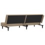 2 seater sofa bed cappuccino synthetic leather by vidaXL, Sofas - Ref: Foro24-337666, Price: 177,74 €, Discount: %