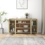 Sideboard aus Sonoma-Eichensperrholz, 135 x 41 x 75 cm von vidaXL, Sideboards - Ref: Foro24-809596, Preis: 153,34 €, Rabatt: %