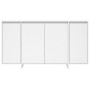 Aparador de madera contrachapada blanco 135x41x75 cm de vidaXL, Aparadores - Ref: Foro24-809593, Precio: 151,17 €, Descuento: %