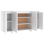 Sperrholz Anrichte weiß 135x41x75 cm von vidaXL, Sideboards - Ref: Foro24-809593, Preis: 151,17 €, Rabatt: %