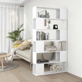 Weißes Raumteilerregal 100x24x188 cm von vidaXL, Bücherregale und Regale - Ref: Foro24-3082071, Preis: 136,95 €, Rabatt: %