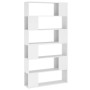 White space divider shelf 100x24x188 cm by vidaXL, Bookcases and shelves - Ref: Foro24-3082071, Price: 123,23 €, Discount: %