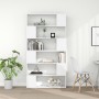 White space divider shelf 100x24x188 cm by vidaXL, Bookcases and shelves - Ref: Foro24-3082071, Price: 123,23 €, Discount: %