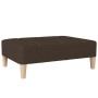 Dark brown fabric footstool 78x56x32 cm by vidaXL, Ottomans - Ref: Foro24-337720, Price: 90,01 €, Discount: %