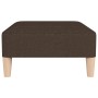 Dark brown fabric footstool 78x56x32 cm by vidaXL, Ottomans - Ref: Foro24-337720, Price: 90,01 €, Discount: %