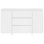 Aparador con 3 cajones madera contrachapada blanco 120x41x75 cm de vidaXL, Aparadores - Ref: Foro24-809611, Precio: 150,06 €,...