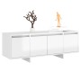 Hochglanzweißer TV-Schrank aus Sperrholz, 120 x 30 x 40,5 cm von vidaXL, TV-Möbel - Ref: Foro24-809581, Preis: 83,73 €, Rabat...