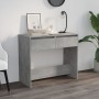 Mesa consola madera contrachapada gris hormigón 89x41x76,5 cm de vidaXL, Mesas auxiliares - Ref: Foro24-809570, Precio: 62,62...