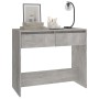 Console table made of gray concrete plywood 89x41x76.5 cm by vidaXL, Side tables - Ref: Foro24-809570, Price: 63,03 €, Discou...