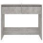 Console table made of gray concrete plywood 89x41x76.5 cm by vidaXL, Side tables - Ref: Foro24-809570, Price: 63,03 €, Discou...