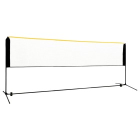 Verstellbares Badmintonnetz aus Metall 400x103x94-158 cm von vidaXL, Badmintonnetze - Ref: Foro24-93368, Preis: 65,99 €, Raba...