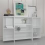 Glossy white plywood sideboard 120x30x75 cm by vidaXL, Sideboards - Ref: Foro24-809626, Price: 66,99 €, Discount: %