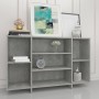 Concrete gray plywood sideboard 120x30x75 cm by vidaXL, Sideboards - Ref: Foro24-809624, Price: 86,99 €, Discount: %