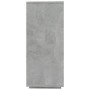 Aparador de madera contrachapada gris hormigón 120x30x75 cm de vidaXL, Aparadores - Ref: Foro24-809624, Precio: 86,24 €, Desc...