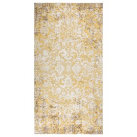 Outdoor flat-woven yellow rug 80x150 cm by vidaXL, Outdoor protectors - Ref: Foro24-317042, Price: 21,82 €, Discount: %