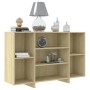 Sonoma oak plywood sideboard 120x30x75 cm by vidaXL, Sideboards - Ref: Foro24-809623, Price: 74,43 €, Discount: %