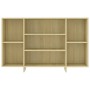 Sonoma oak plywood sideboard 120x30x75 cm by vidaXL, Sideboards - Ref: Foro24-809623, Price: 74,43 €, Discount: %