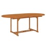 Garden table solid eucalyptus wood 200x100x75 cm by vidaXL, Garden tables - Ref: Foro24-316068, Price: 223,99 €, Discount: %