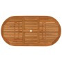 Mesa de jardín madera maciza de eucalipto 200x100x75 cm de vidaXL, Mesas de jardín - Ref: Foro24-316068, Precio: 222,63 €, De...