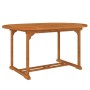 Garden table solid eucalyptus wood 200x100x75 cm by vidaXL, Garden tables - Ref: Foro24-316068, Price: 223,99 €, Discount: %