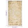 Yellow flat woven outdoor rug 115x170 cm by vidaXL, Outdoor protectors - Ref: Foro24-317044, Price: 30,99 €, Discount: %