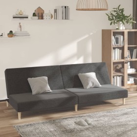 2 seater sofa bed dark gray fabric by vidaXL, Sofas - Ref: Foro24-337275, Price: 177,29 €, Discount: %