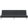 Sofá cama de 2 plazas tela gris oscuro de vidaXL, Sofás - Ref: Foro24-337275, Precio: 177,99 €, Descuento: %