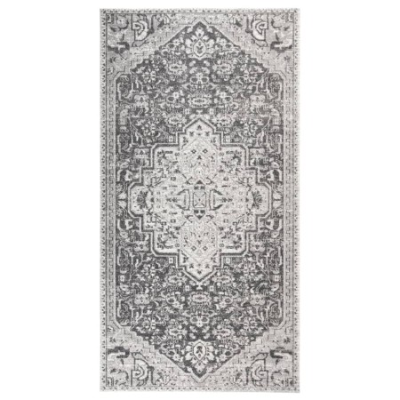 Alfombra de exterior tejido plano gris claro 80x150 cm de vidaXL, Protectores para exterior - Ref: Foro24-317050, Precio: 23,...