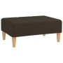 Fußhocker aus dunkelbraunem Stoff 78x56x32 cm von vidaXL, Osmanen - Ref: Foro24-337750, Preis: 82,17 €, Rabatt: %