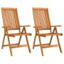 Folding garden chairs 2 pcs solid eucalyptus wood by vidaXL, Garden chairs - Ref: Foro24-316069, Price: 144,20 €, Discount: %