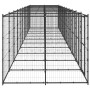 Steel outdoor kennel 26.62 m² by vidaXL, Dog kennels and fences - Ref: Foro24-3082269, Price: 1,00 €, Discount: %