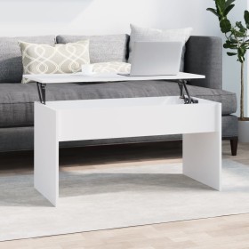 Couchtisch aus Sperrholz weiß 102x50,5x52,5x52,5x cm von vidaXL, Couchtisch - Ref: Foro24-809629, Preis: 68,27 €, Rabatt: %