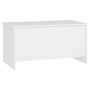 Mesa de centro madera contrachapada blanco 102x55,5x52,5 cm de vidaXL, Mesas de centro - Ref: Foro24-809665, Precio: 57,05 €,...