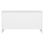 Mesa de centro madera contrachapada blanco 102x55,5x52,5 cm de vidaXL, Mesas de centro - Ref: Foro24-809665, Precio: 57,05 €,...