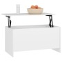 Mesa de centro madera contrachapada blanco 102x55,5x52,5 cm de vidaXL, Mesas de centro - Ref: Foro24-809665, Precio: 57,05 €,...