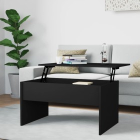 Black plywood coffee table 80x50.5x41.5 cm by vidaXL, Coffee table - Ref: Foro24-809639, Price: 62,18 €, Discount: %